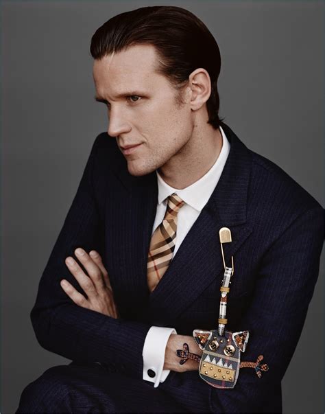 matt smith burberry linen suit|Matt Smith in the Burberry Christmas campaign.